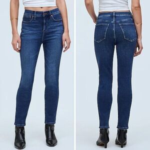 New! Madewell Stovepipe Jeans pendelton wash, size 27‎